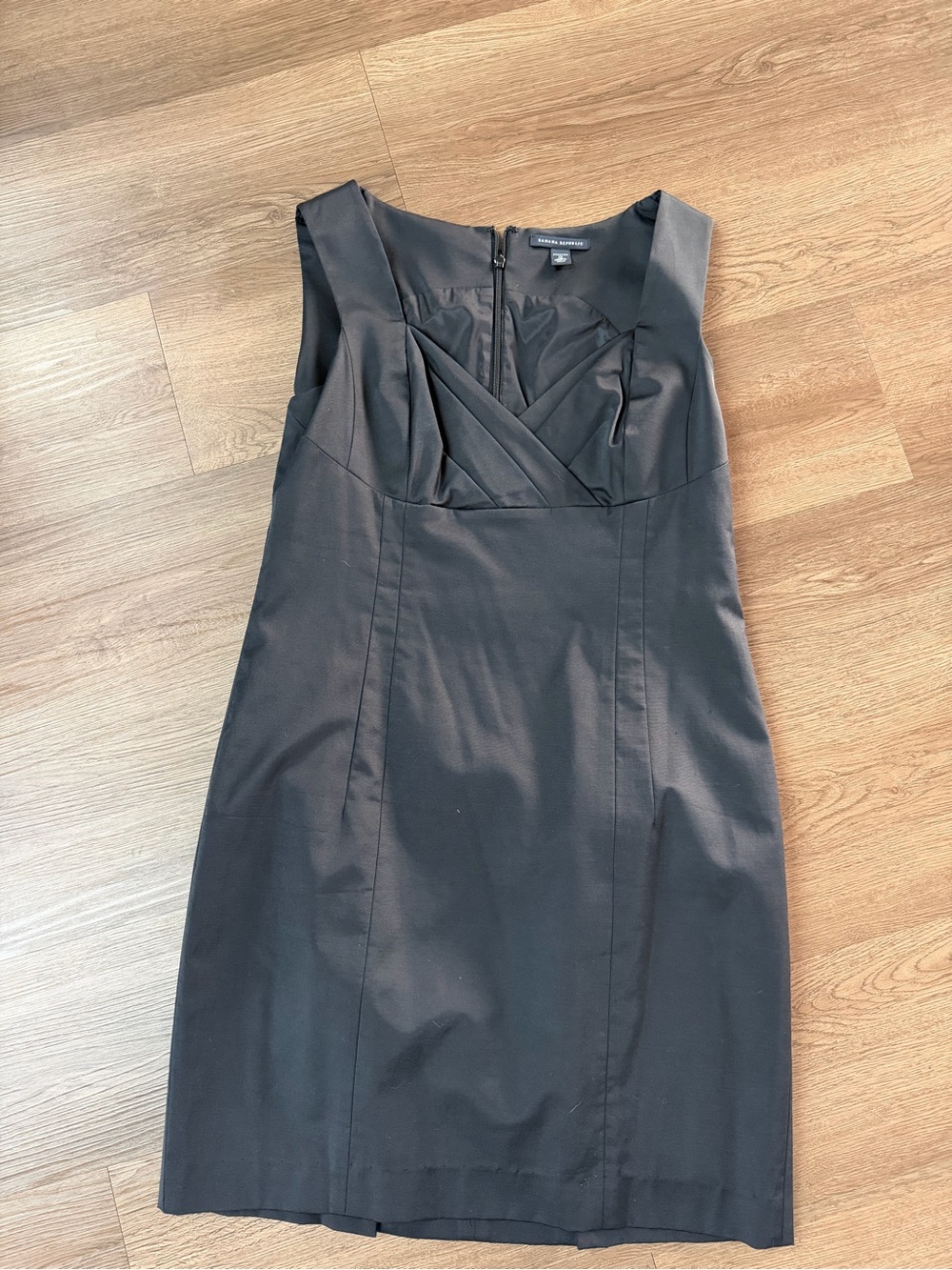 Calvin Klein Black Sheath Dress Sz 12